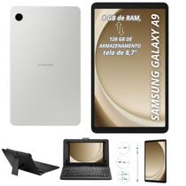 Tablet Galaxy Tab A9 8.7" 128Gb 8Gb Ram Com Capa Teclado + Caneta Tablet Prata - Samsung