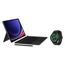 Tablet Galaxy Tab S9+ 512GB Grafite + Smartwatch Galaxy Watch6 Classic LTE 47mm Preto