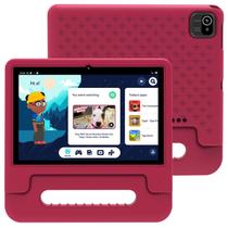 Tablet GUJJEEX 10.1 Kids Android 13 32GB de armazenamento 5000mAh rosa
