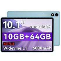 Tablet HNVHNV 10.1" Android 14 10 GB RAM 64 GB ROM 1 TB azul