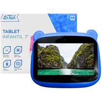 Tablet Infantil 7" 64GB 4GB RAM 3000mAh Câmera Frontal e Traseira Wi-Fi Bluetooth