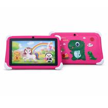 Tablet Infantil 7 Android 13 4GB RAM 64GB Com Capa Protetora Dinossauro Resistente Educativo