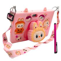 Tablet Infantil 7 Pol 64GB 4GB RAM Android 12 Wifi Capa Labubu