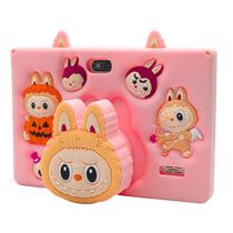 Tablet Infantil 7 Pol 64GB 4GB RAM Android 12 Wifi Capa Labubu