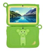 Tablet Infantil 8Gb Atouch Criança Wifi Câmera Jogo Verde