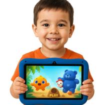 Tablet Infantil A15 64GB 4GB RAM Aprendizado e Diversão Segura