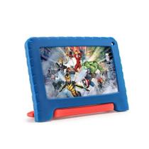 Tablet Infantil Avengers Vingadores 4+64GB LCD 7" Android 13 - Multikids