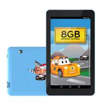 Tablet Infantil Carrinhos HT705 Android 7.1 8gb Wi-fi + Capa
