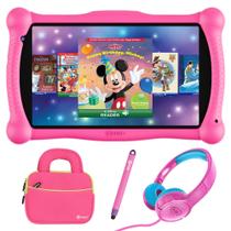 Tablet Infantil Contixo 7" Disney - WiFi e Bluetooth - Rosa