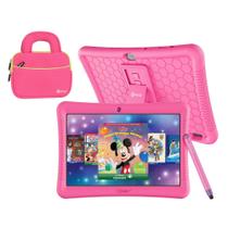 Tablet Infantil Contixo K102 HD 10" Android Rosa com Bolsa