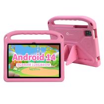 Tablet infantil CWOWDEFU Android 14 de 10 polegadas e 8 GB de RAM 128 GB de ROM