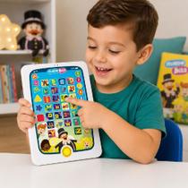 Tablet infantil educativo musical interativ alfabeto numeral Tablet infantil educativo musical interativ alfabeto numeral