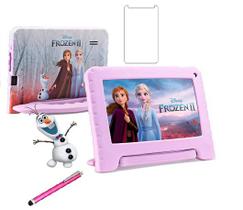 Tablet Infantil Frozen II 64GB 4GB Ram 7" Com Caneta e Película