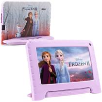 Tablet Infantil Frozen Rosa 64GB Criança Wi Fi Netflix YouTu