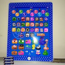 Tablet Infantil Galinha Pintadinha Educativo + 3 Pilhas Aaa