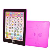 Tablet Infantil Interativo Bilingue Didático Com Som A Pilha