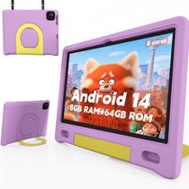 Tablet infantil ITDULCET Android 14 10 polegadas 64 GB 1 TB expansível