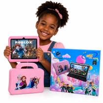 Tablet Infantil Kids 4RAM 64GB com Capa Protetora, Alça, Pelicula e Android 13.0 e Controle Parental com Aplicativos ja Instalados Tablet Infantil Kids 4RAM 64GB com Capa Protetora, Alça, Pelicula e Android 13.0 e Controle Parental com Aplicativos ja Instalados