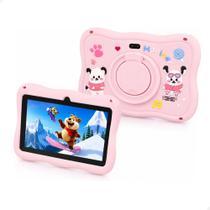 Tablet infantil Kids M6 + brindes 4gb Ram 128gb capa antiqueda