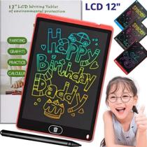 Tablet Infantil Lcd Grande Quadro Lousa Mágica Para Desenhar Escrever Educativo Com Caneta
