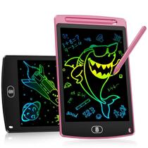 Tablet Infantil LCD Lousa Magica Escrita Colorida Para Desenho e Estudo 12 Polegadas