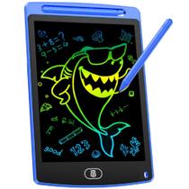 Tablet Infantil Lousa Mágica Digital Desenho Colorido 12 Pol