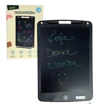 Tablet Infantil Lousa Mágica Digital P/ Desenho 12 Polegadas Lousinha Escrever Educativa