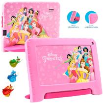 Tablet Infantil Multilaser Disney Princesa NB418 Rosa para Criança 64GB Quad-Core 4GB RAM Youtube