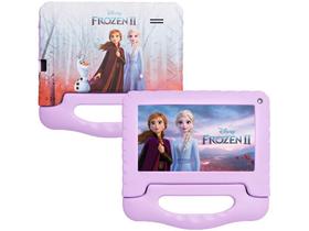 Tablet Infantil Multilaser Frozen II com Capa 7” - Wi-Fi 32GB Android 11 Quad-Core Câmera Integrada
