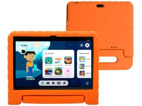 Tablet Infantil Multilaser Kid Pad com Case 6GB RAM 128GB 10,1" Android Octa Core Wi-Fi