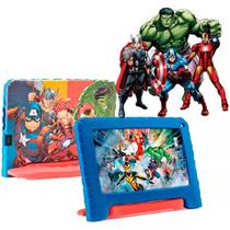 Tablet Infantil Multilaser Marvel Vingadores Avenger Netflix