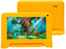 Tablet Infantil Multilaser NB380 Laranja Kid Pad Capa de Silicone 32GB Para Criança Youtube Netflix Tablet Infantil Multilaser NB380 Laranja Kid Pad Capa de Silicone 32GB Para Criança Youtube Netflix