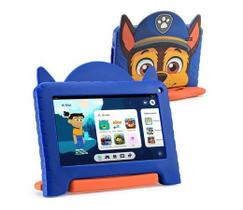 Tablet Infantil Multilaser NB421 Patrulha Canina Chase Tela 7 WiFi 64GB 4GB RAM Azul