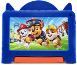 Tablet Infantil Patrulha Canina Controle Parental 64GB 4GB RAM Wi-Fi Android 13 Quad Core Multilaser