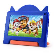 Tablet Infantil Patrulha Canina Tela 7" Wifi 64GB Capa Multi