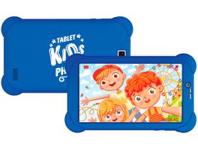 Tablet Infantil Philco PTB7RSG3G KIDS com Capa 7” - 3G Wi-Fi 16GB Android 9 Quad-Core Câm. 5MP