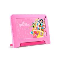 Tablet Infantil Princesas Disney 4GB RAM + 64GB LCD 7" Android 13 Lançamento Google Kids Space