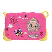 Tablet Infantil Q39 4gb64gb 7 Polegadas Mario Android Wifi com Acessórios e Brindes Com capa antiqueda