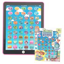 Tablet Interativo Bilíngue Infantil Educacional 54 Funções Art Brink