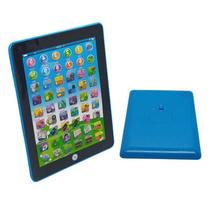 Tablet Interativo Educativo Infantil Didático 54 Funções Inglês Português Azul Wellkids
