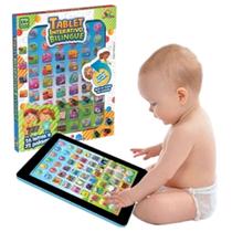 Tablet Interativo Infantil Bilíngue Educativo Crianças Brinquedo