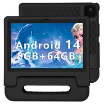 Tablet ITDULCET Kids Android 14 de 10 polegadas e 8 GB de RAM 64 GB de ROM