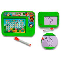Tablet Jogos Educativos Alfabetização Bilingue e Lousa verso - Wordpad