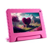 Tablet Kid Multi 4GB RAM 64GB Wi-Fi USB 2MP 7" NB411 - Rosa