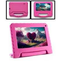 Tablet Kid Pad Rosa Multilaser 7 Polegadas 32GB Cód. 2344
