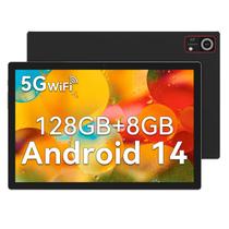 Tablet kimlok 2024 Android 14 10 polegadas 128 GB ROM+8 GB RAM 5G