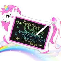 Tablet LCD FunForFun! Unicórnio 10" - Para Crianças de 3 a 8 Anos