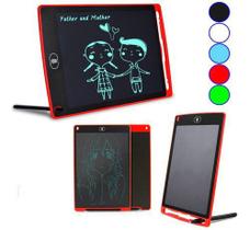 Tablet Lcd Lousa Magica Desenhos escrita infantil 8,5 pol