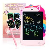 Tablet LCD para Desenho Decute Unicórnio 8,5" Brinquedo Educativo