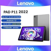 Tablet Lenovo P11 2022 10,6'' Octa core Snapdragon 680 Tela 2k, 4gb - 128 Gb, Android 12, Câmera 13MP + Selfie 8MP
